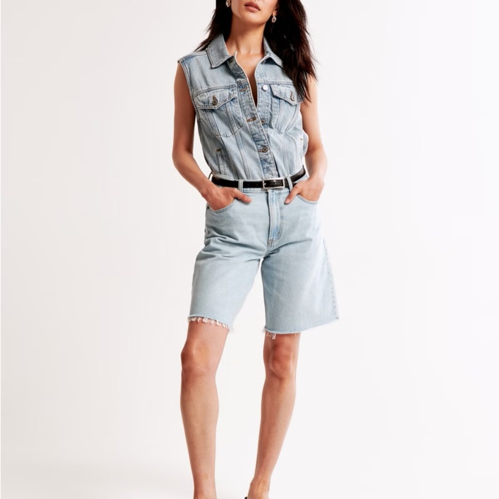 Abercrombie Jean shorts curve love 27/4